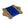 Beads wholesaler  - Brazilian Waxed Twisted Nylon Cord Royal Blue 0.45mm - 20m spool (1)