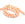 Beads Retail sales Orange-yellow nugget freshwater pearl 8-8.5mm (1 strand-40cm)