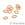 Beads Retail sales Oval jump ring gold plated 3 microns - 4x2.8x0.7mm (10)