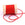 Beads Retail sales Twisted silky nylon cord Red - 1.5mm (2m)