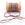 Beads wholesaler  - Twisted macramé cotton thread cord Orange and blue - 1mm (3m)