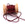 Beads wholesaler  - Nylon cord Silky Burgundy red - 1mm (5m)