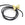 Beads wholesaler  - Waxed cotton cord Black - 2mm (2m)