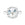 Beads wholesaler  - Preciosa Maxima Crystal Pure SS18-4.30mm sewing silber set 2 rings (20)