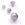 Beads Retail sales Round Murano bead pink antique silver 7mm (1)