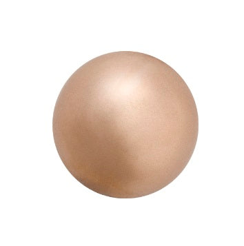 Round pearl bead Preciosa Bronze 4mm - Pearl Effect (20)