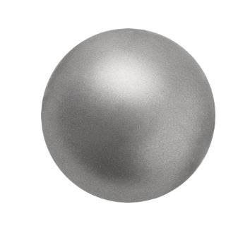Round pearl bead Preciosa Dark Gray - Pearl Effect - 6mm (20)