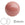 Beads wholesaler  - Round cabochon Preciosa lacquered Salmon Rose 8mm (4)