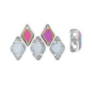 Buy GEMDUO Beads 8x5mm Crystal Vitral 2 trous (10g)