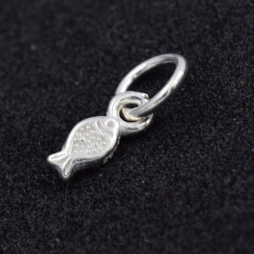 Buy Fish pendant in 925 sterling silver - 8x3mm - Hole: 3mm (1)