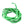 Beads wholesaler  - Natural silk cord hand dyed spring green 2mm (1m)