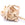 Beads wholesaler  - Recycled Sari Silk Ribbon - Frayed Crinkled - Off-White 30mm (1m)