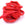 Beads wholesaler  - Recycled Sari Silk Ribbon - Frayed Crinkled - Red - (1m)