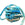 Beads Retail sales Recycled Sari Silk Ribbon - Frayed Crinkled- Blue and White - 30mm (1m)