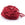 Beads Retail sales Cherry red hand-dyed natural silk cord 2mm (1m)
