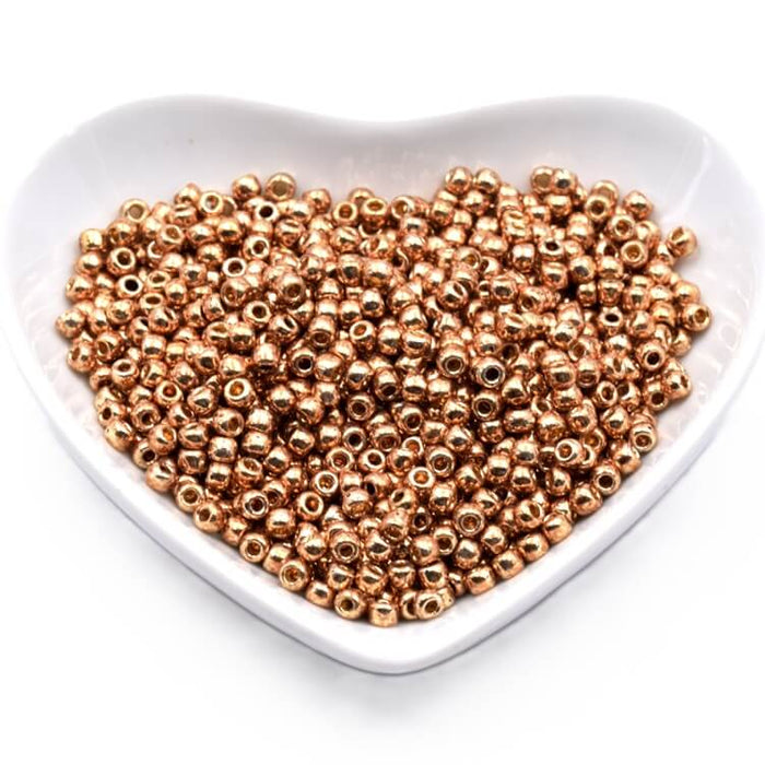 ccPF592 - Toho 8/0 Galvanized Golden Fleece PF Seed Beads (10g)