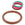 Beads Retail sales Marbled Taupe Brown Resin Bangle Bracelet 67x7mm (1)