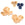 Beads wholesaler  - Cream Resin Flower Bead 25mm - Hole: 2mm (2)