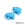 Beads wholesaler  - Turquoise resin turtle bead 10x8mm - Hole: 1mm (2)
