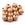 Beads Retail sales Round matte gold stardust resin bead -10mm - Hole: 2mm (30)