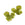 Beads wholesaler  - Opaque olive green resin flower bead 25mm - Hole: 2mm (2)