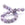 Beads wholesaler  - Round Jade Bead Grey-Blue-Parma - 10mm - Hole: 1mm (1 (wire - 19m)