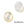 Beads Retail sales White shell oval cabochon 10x8mm (2)