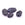 Beads wholesaler  - Iolite domed oval carved bead 9-11x8-9mm - hole 0.5mm (4)
