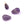 Beads Retail sales Semi-drilled drop bead amethyst 13x6mm - Hole: 1mm (2)