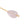 Beads wholesaler  - Faceted Rose Quartz Drop Bead 13mm - Hole: 1mm (1)