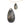 Beads wholesaler  - Teardrop pendant Faceted labradorite 13x25mm - Hole: 0.8mm (1)