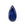 Beads wholesaler  - Faceted Lapis Lazuli Drop Pendant - 13x25mm - Hole: 0.8mm (1)