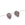 Beads wholesaler  - Gray moonstone leaf pendant - 8-10mm - Hole: 0.4mm (2)