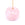 Beads wholesaler  - Round pendant in rose quartz - 25mm - Hole: 1mm (1)