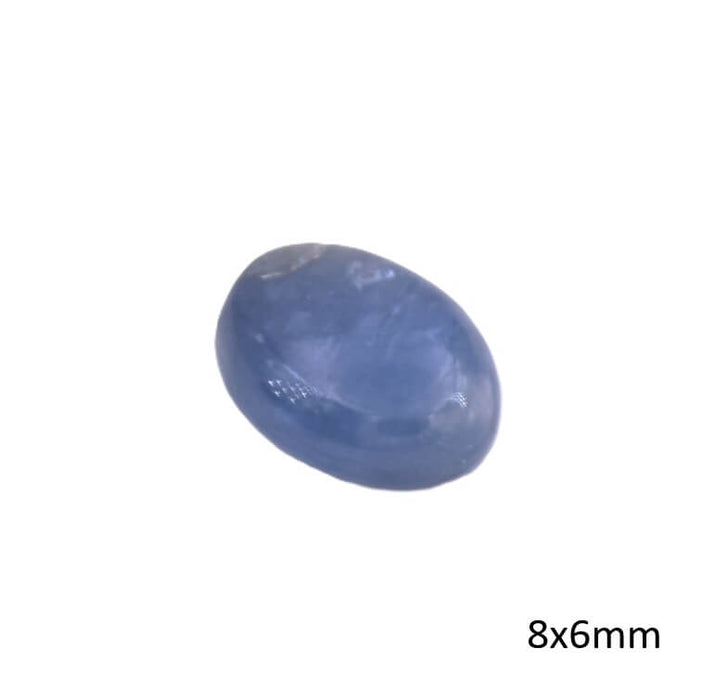 Kyanite Oval Cabochon 8x6mm (1)
