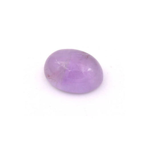 Natural amethyst oval cabochon 8x6mm (1)