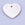 Beads Retail sales White shell heart pendant 17mm - Hole: 1mm (1)