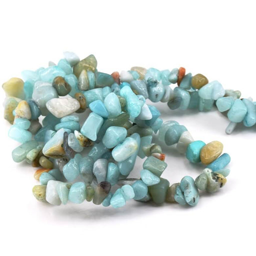 Buy Chips beads Moonstone and Sunstone 4-6x1-2mm (1strand-86cm)