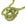 Beads Retail sales Peridot nugget bead 5-8x4-5mm - Hole: 0.8mm (1 Strand - 39cm)