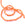 Beads wholesaler  - Oval rice bead in orange aventurine 6.5x4.5mm (1strand-38cm)