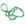 Beads wholesaler  - Roundelle bead green aventurine 4x2mm (1 strand - 38cm)