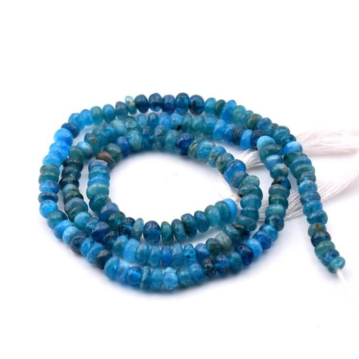 Apatite Heishi Bead 3.5x2-3mm - Hole: 0.5mm (1 Strand - 34cm)