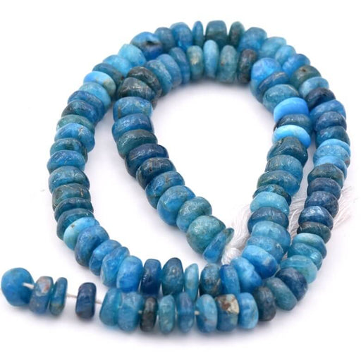 Buy Apatite Heishi Bead 6-7x3-5mm - Hole: 0.5mm (1 Strand - 34cm)