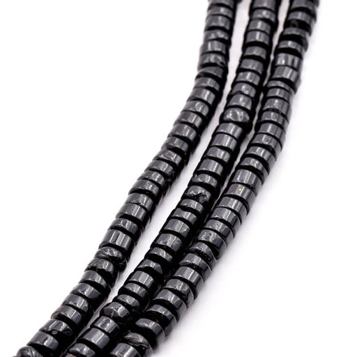 Buy Heishi bead spinel rondelle 7x3-4mm - Hole: 0.5mm (1 Strand-33cm)