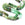 Beads wholesaler  - Chrysoprase rondelle bead 5-7x3-4mm -Hole: 0.5mm (1 Strand-36cm)