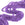 Beads wholesaler  - Dark Amethyst button bead 4-5x2-4mm - Hole: 0.5mm (1 Strand-34cm)