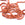 Beads Retail sales Round bead Orange Agate 3.5-4.5mm - hole 0.6mm (1 Strand-33cm)