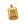 Beads Retail sales Rectangle pendant in golden stainless steel with zircon 15x11.5mm (1)