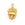 Beads wholesaler  - Heart pendant golden stainless steel - 21x13mm (1)