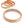 Beads wholesaler  - Horn bangle bracelet Gold leaf - width: 10mm - 65mm int diam (1)